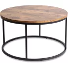 TIM MAX rusztikus tölgyfa asztal