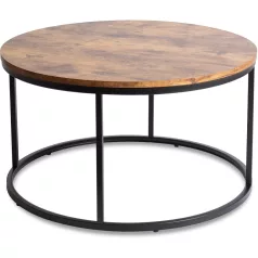 TIM MAX rusztikus tölgyfa asztal