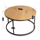 LELLA MAX Aranytölgyfa asztal