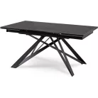 MAXIME kerámia kihúzható asztal 160-240 cm fekete márvány