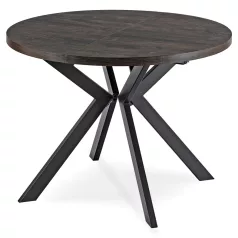 LUKAS Kihúzható Asztal 100-250 cm Fekete