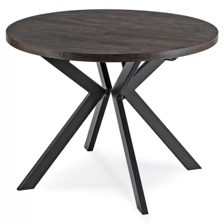 LUKAS Kihúzható Asztal 100-250 cm Fekete