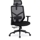 BENTO ergonomikus fekete forgószék