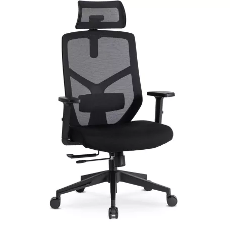BENTO ergonomikus fekete forgószék