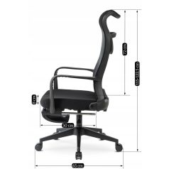 ACTON ergonomikus fekete forgószék