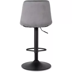 ARCOS 2 szürke bársony szék