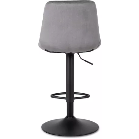 ARCOS 2 szürke bársony szék