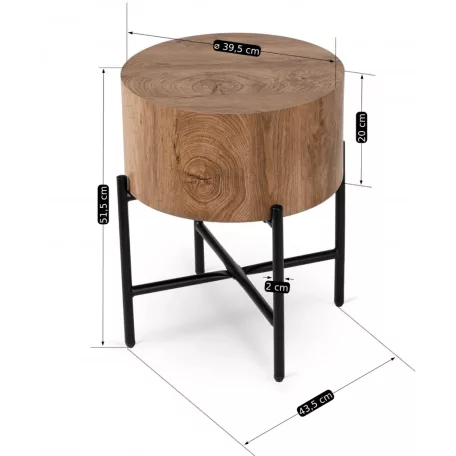 CEVES tölgyfa asztal