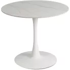 SANDER Kerámia Asztal 89 cm Fehér