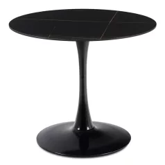 SANDER Kerámia Asztal 89 cm Fekete