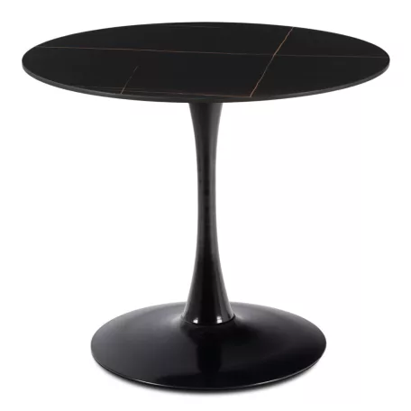 SANDER Kerámia Asztal 89 cm Fekete