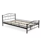 GRIFFIN Fém Ágy 120x200 Fekete