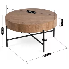 BELIEF tölgyfa asztal