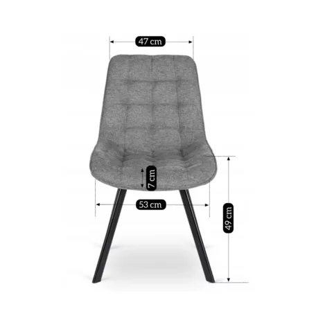 RICK 2 Szék Szürke