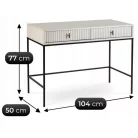 MARCOS kasmír hornyolt fésülködőasztal