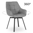 LUNA 2 forgószék, szürke