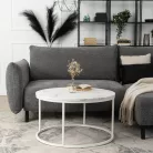 AGNES MAX Fehér Márvány Asztal