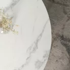 AGNES MAX Fehér Márvány Asztal