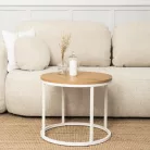 ANN tölgy/fehér asztal