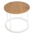 ANN tölgy/fehér asztal