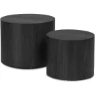 LEILA fekete asztali szett