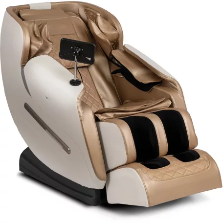 VX MAX masszázsfotel bézs öko bőrrel