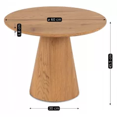 CARLY tölgyfa asztal