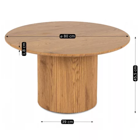 MAYLIN MAX tölgyfa asztal