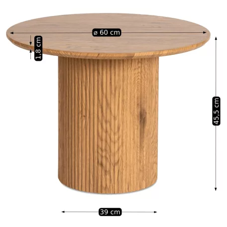 MAYLIN tölgyfa asztal