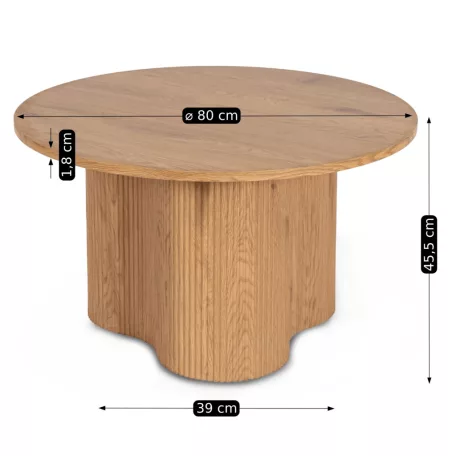 ARION MAX tölgyfa asztal