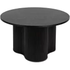 DERIAN MAX Fekete Asztal