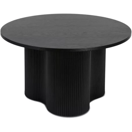 DERIAN MAX Fekete Asztal