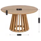 HARPER MAX tölgyfa asztal