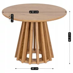 HARPER tölgyfa asztal