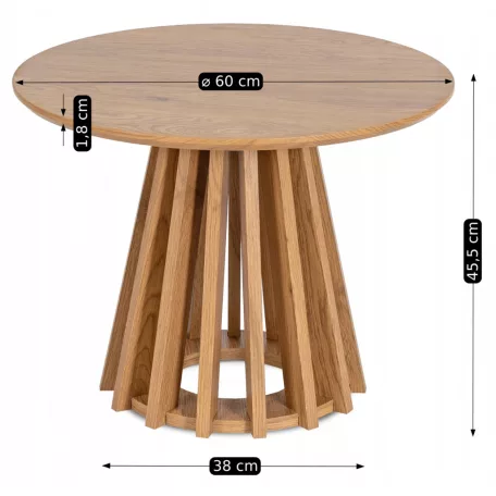 HARPER tölgyfa asztal