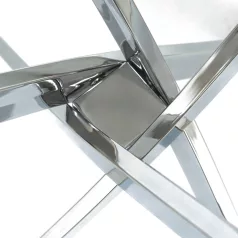 SALLO 2 üvegasztal 110 cm