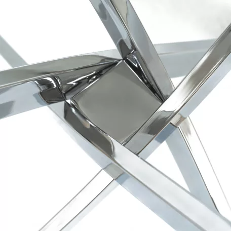 SALLO 2 üvegasztal 110 cm