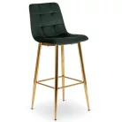 ARIEL zöld bársony szék