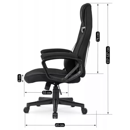 VIDAL fekete forgó gamer szék