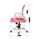 NATE Rózsaszín Forgószék