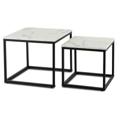 ORI fehér márvány asztal szett