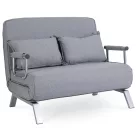 BART 2 szürke kétszemélyes dönthető fotel