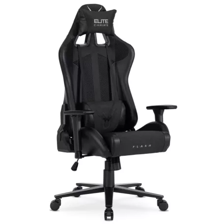 FLASH fekete forgó gamer szék