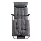 Kerti napozóágy EDISON Szürke