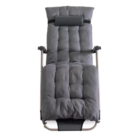 Kerti napozóágy EDISON Szürke