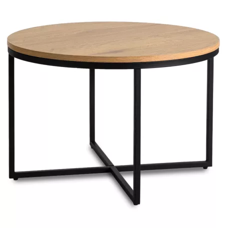 HANTEL asztal, aranytölgy/fekete