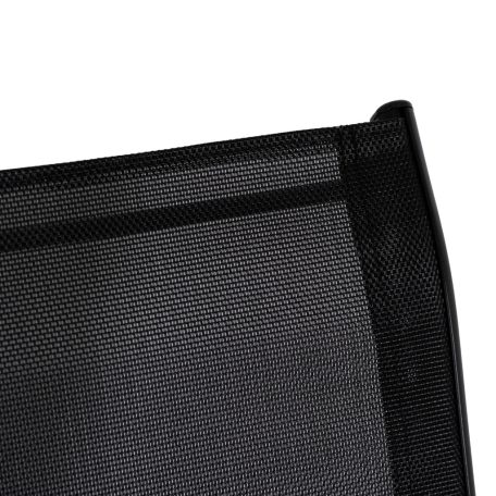 MINNESOTA kerti bútor szett fekete színben