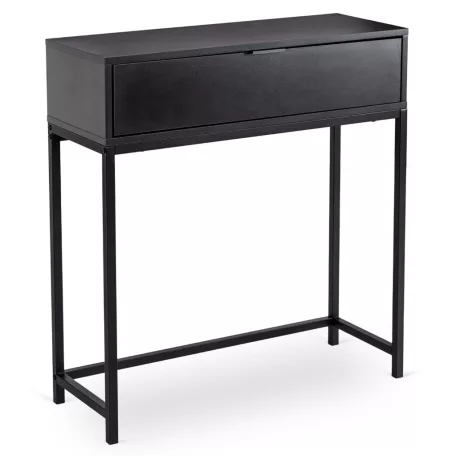 PETRA Fekete Fésülködőasztal