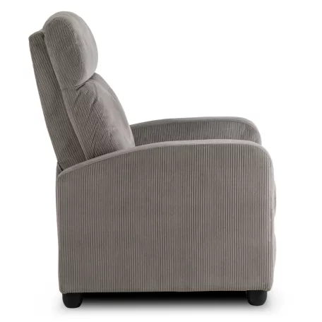 Dönthető fotel DANNY Szürke Sztruksowy