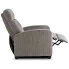 Dönthető fotel DANNY Szürke Sztruksowy